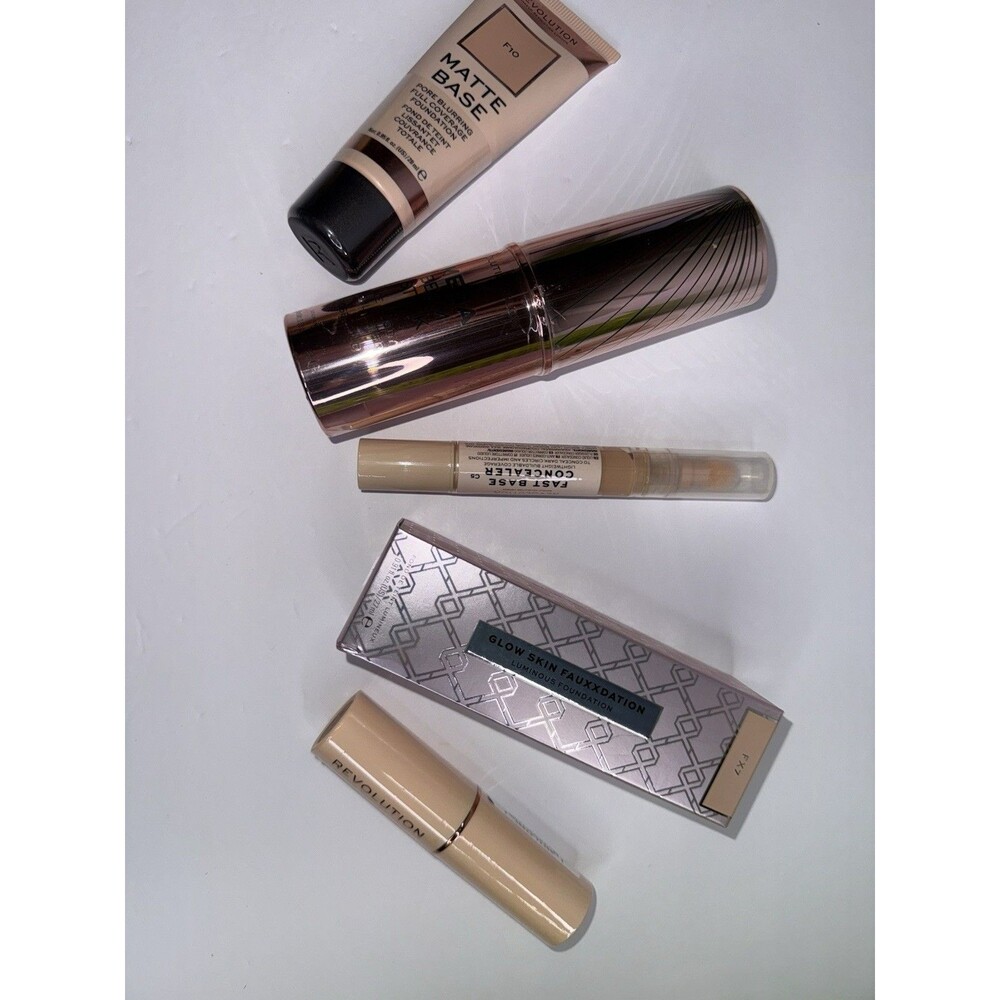 5 LOT  Makeup Revolution Shiseido Foundation Concealer Lot!! BRAND NEW!!!💋